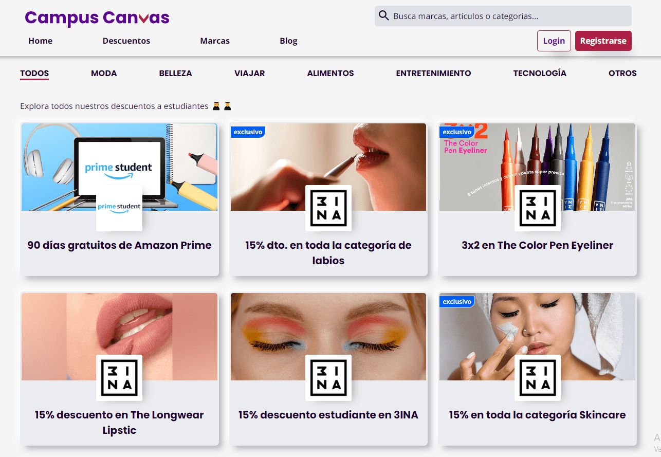 Campus Canvas web app